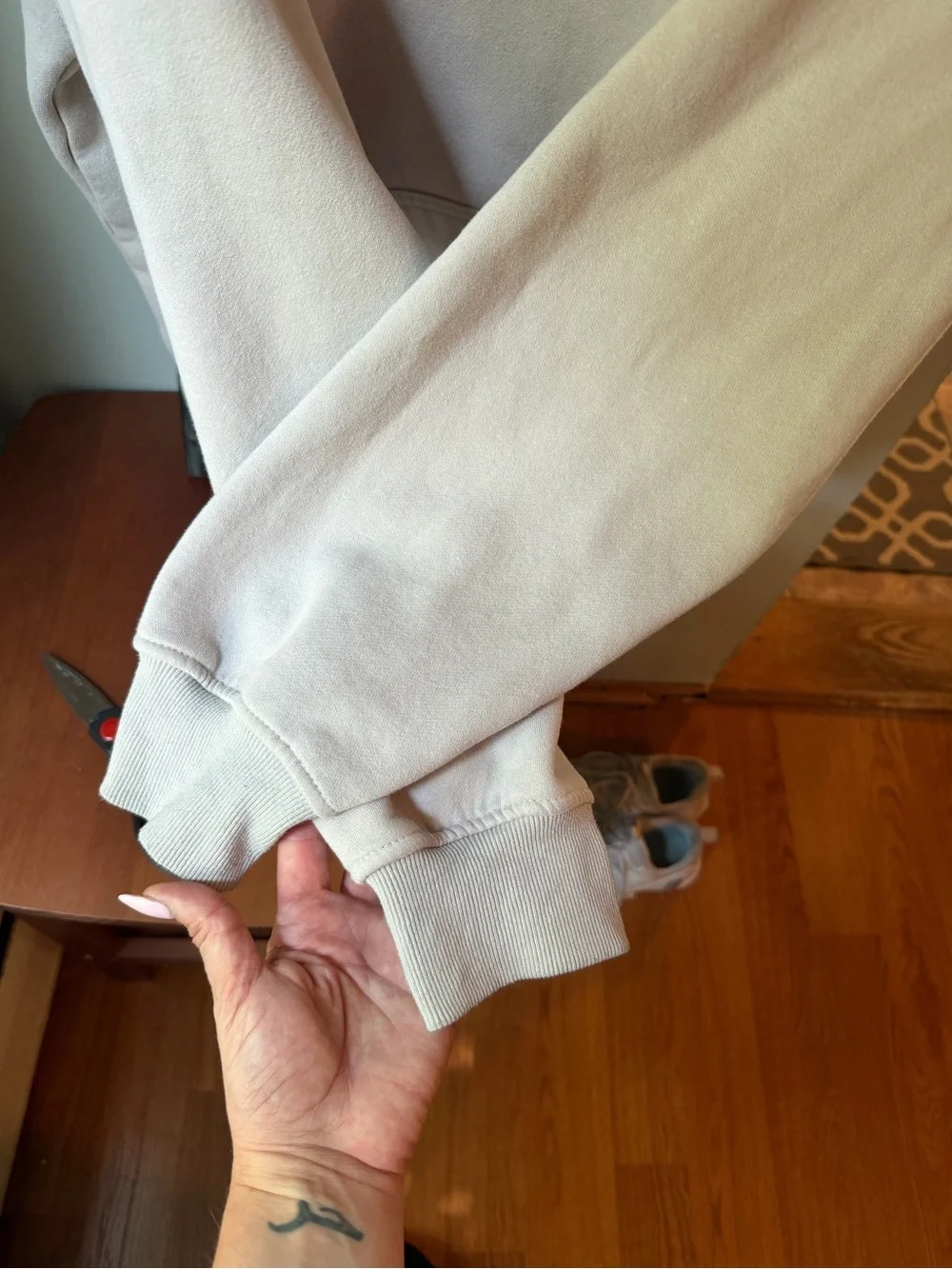 White Fox Boutique Archive 6.0 Oversized Hoodie Dove size L/XL